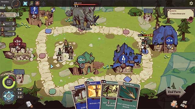 Cải thiện các kỹ năng để vượt qua lũ quỷ đang lộng hành trên khắp vùng đất