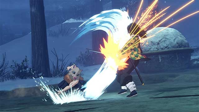 Game phỏng theo nội dung của movie Thanh gươm diệt quỷ: Chuyến tàu vô tận