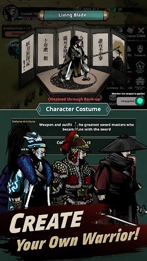 Tạo ra chiến binh của riêng bạn