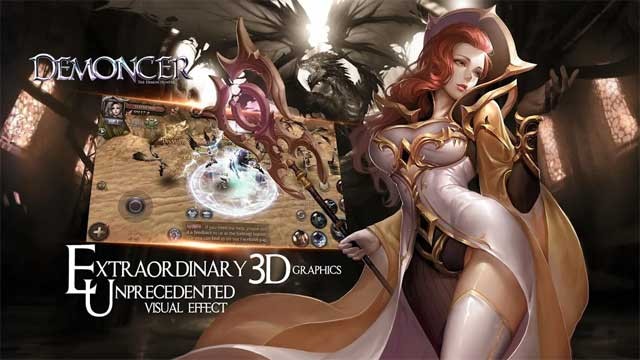 Tận hưởng hệ thống đồ họa 3D tuyệt đỉnh với hiệu ứng thị giác tuyệt vời trong Demoncer
