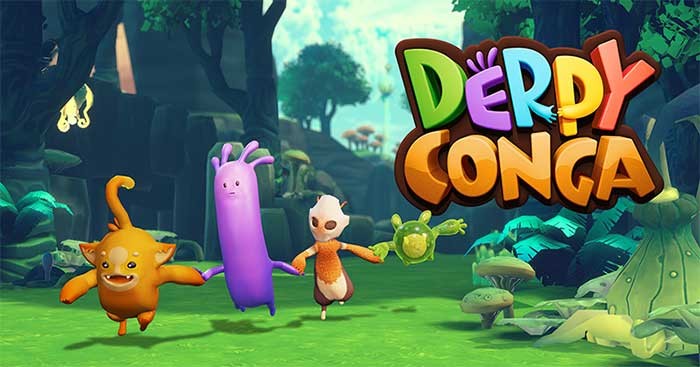 Derpy Conga là game đi cảnh kết hợp giải đố vui nhộn