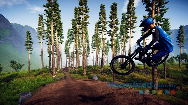 Game đua xe đạp địa hình Descenders