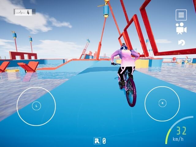 Thử nghiệm các kỹ năng lái xe của bạn qua nhiều địa điểm khác nhau trong game Descenders