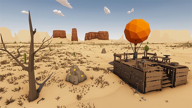Game sinh tồn trên sa mạc hoang vắng - Desert Skies