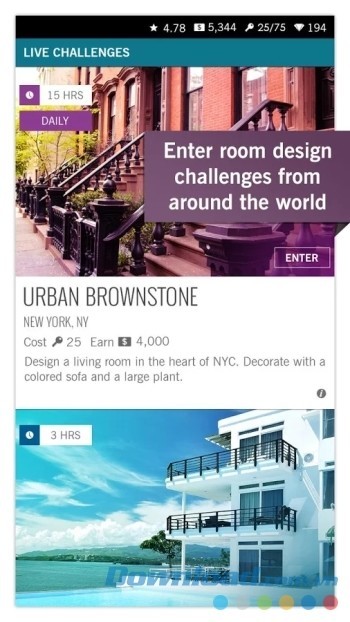 Trổ tài thiết kế các ngôi nhà ở nhiều địa điểm khác nhau