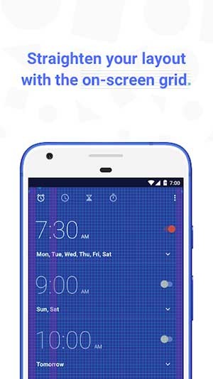 Duỗi thẳng layout