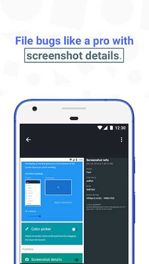 Chi tiết ảnh chụp màn hình