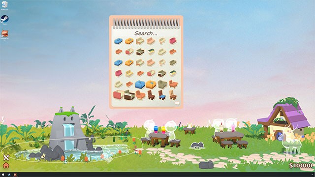 Trang trí quán cafe bằng rất nhiều các món đồ nội thất, thiết bị khác nhau