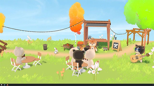 Thuê dàn nhân viên mèo đáng yêu để phục vụ thực khách trong Desktop Cat Cafe