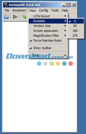 Chế độ xoay hình