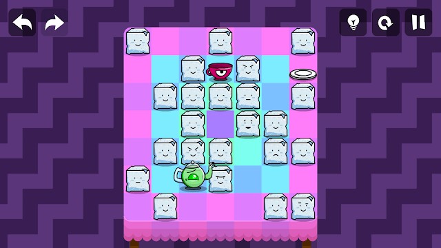 Trong Desperatea, nhiệm vụ của bạn là rót trà vào đủ tất cả các cốc trà có trên bàn và đặt chúng lên đĩa