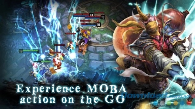 Trải nghiệm game MOBA Destiny of Thrones đỉnh cao ngay trên điện thoại