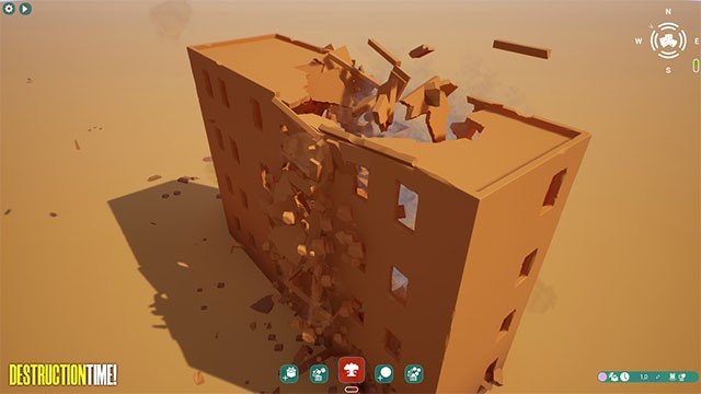 Destruction Time! giả lập phá hủy nhà cửa, công trình cực vui và hoành tráng