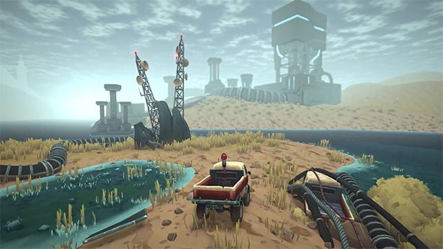 Bối cảnh game DETOUR là vùng nông thôn Tây Ban Nha giao thoa với công nghệ kỳ lạ