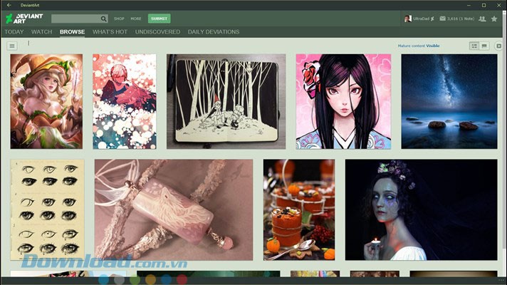 Khám phá các tác phẩm