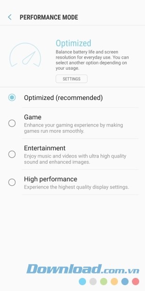 Device Maintenance cho Android có đa chế độ tăng cường hiệu suất