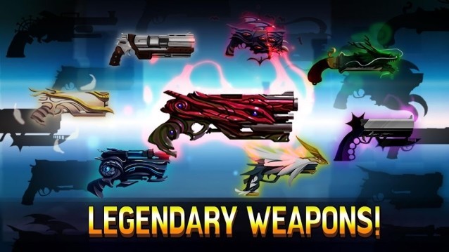Vô vàn vũ khí huyền thoại cho người chơi lựa chọn