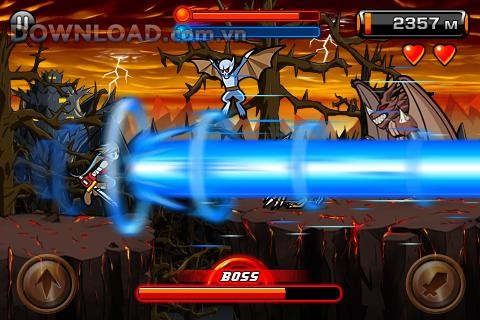 Devil Ninja 2 - trò chơi này chiến đấu với tốc độ nhanh