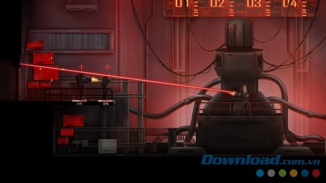 Bắn súng vào kẻ địch từ xa trong game nhập vai phiêu lưu hành động Dex cho máy tính, Mac và Linux