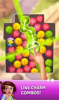 Kết nối các hạt charm giống nhau