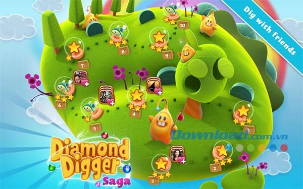 Diamond Digger Saga cho Android