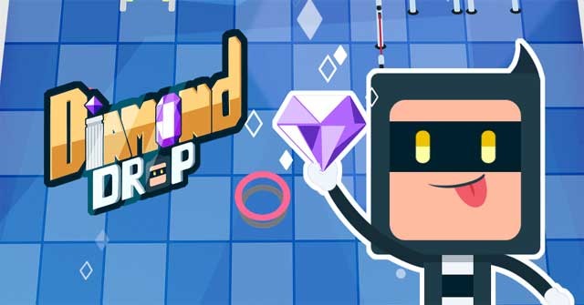 Diamond Drop là game giải đố vui nhộn, hài hước nhưng cũng không kém phần