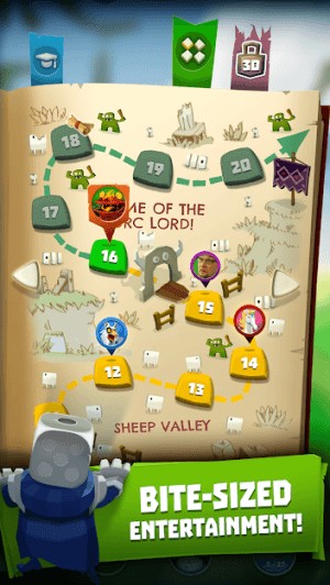 Tận hưởng lối chơi vui nhộn