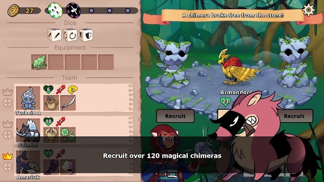 Tiệu hồi hơn120 Chimera phép thuật