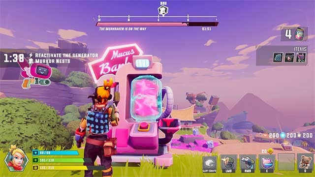 Game có hàng chục vật phẩm, thiết bị, vũ khí và kỹ năng trong mỗi level