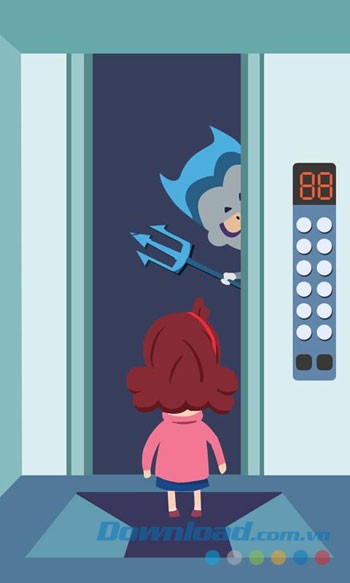 Giao diện chơi game Die in 100 Ways trên Android