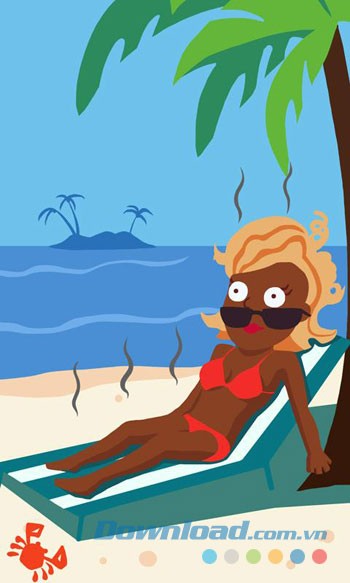 Giao diện chơi game Die in 100 Ways trên Android