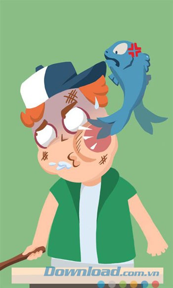 Giao diện chơi game Die in 100 Ways trên Android