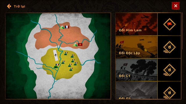 Sử dụng các tên gọi địa danh, vũ khí và nhân vật lịch sử một cách chính xác