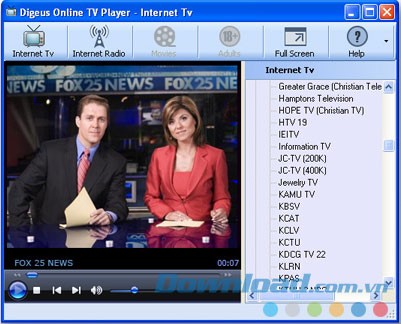 Digeus Online TV Player