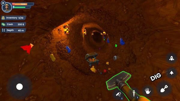 Càng đào sâu, bạn càng phát hiện ra nhiều vật phẩm bí ẩn