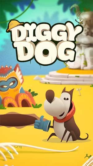 Diggy Dog là game arcade vui nhộn và hấp dẫn