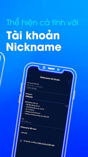 Thể hiện cá tính với tài khoản