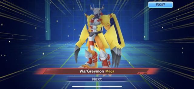Tiến hóa Digimon của mình thành WarGreymon mạnh mẽ
