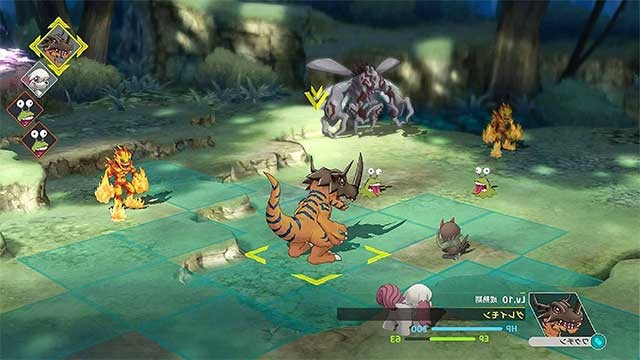 Thưởng thức các trận chiến RPG chiến thuật với hơn 100 Digimon