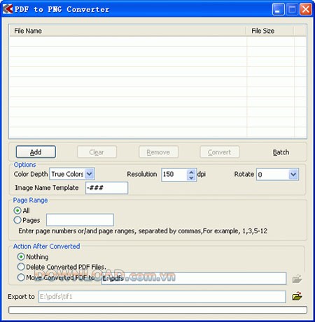 Digitzone PDF to PNG Converter