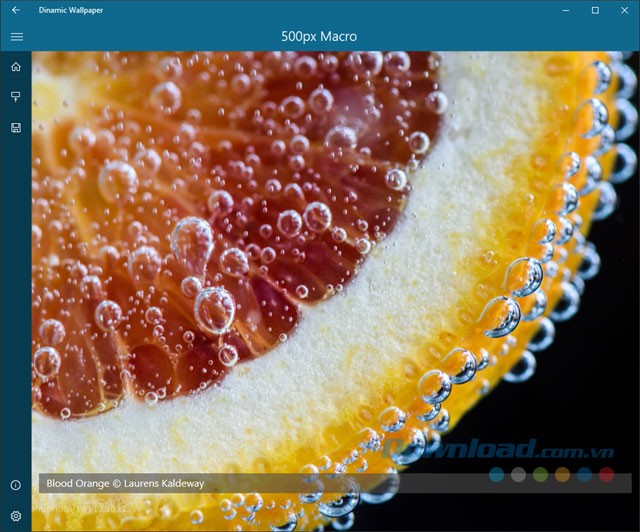 Ứng dụng hình nền Dinamic Wallpaper
