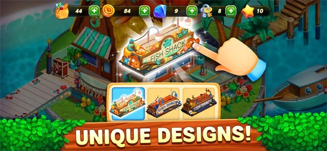 Giúp Flo khôi phục nhà hàng và toàn bộ thị trấn DinerTown đang bị hủy hoại trong Diner DASH Adventures