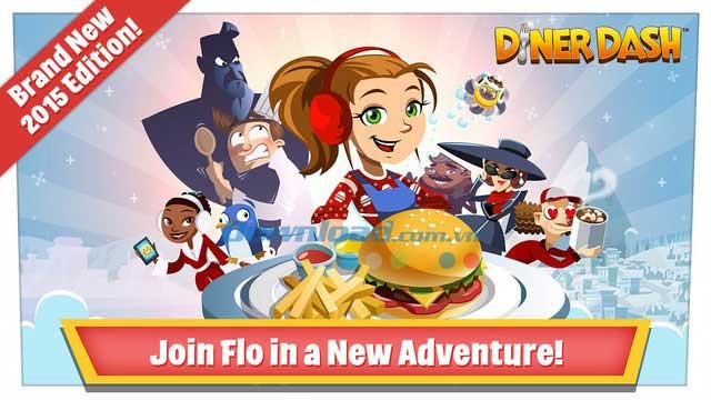 Diner Dash cho iOS