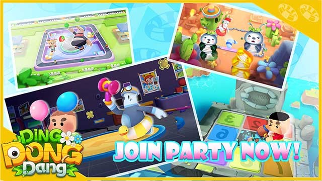 Cạnh tranh với bạn bè trong nhiều mini game hấp dẫn