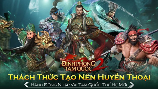 Game hành động nhập vai đề tài Tam Quốc thế hệ mới