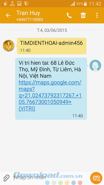 Nhắn tin điện thoại
