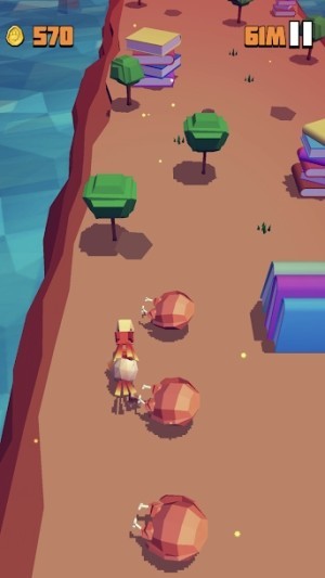 Chạy bất tận và cứu được nhiều khủng long nhất có thể