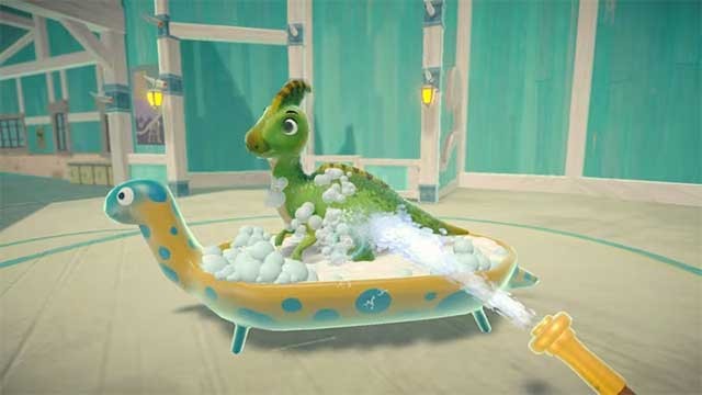 Tận hưởng khoảng thời gian vui vẻ với chú khủng long yêu thích của bạn