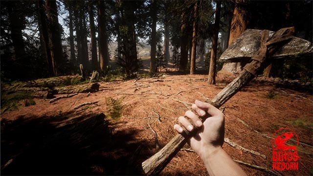 Săn bắn động vật để lấy thức ăn và thu thập mọi vật phẩm cần thiết trong thế giới mở