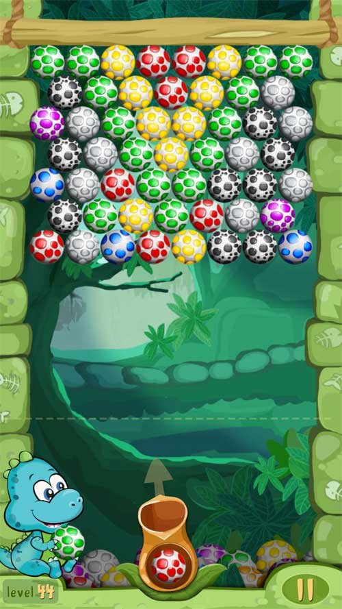 Ngắm bắn vào nhóm bóng gồm nhiều hơn 3 trái bóng có cùng màu sắc trở lên